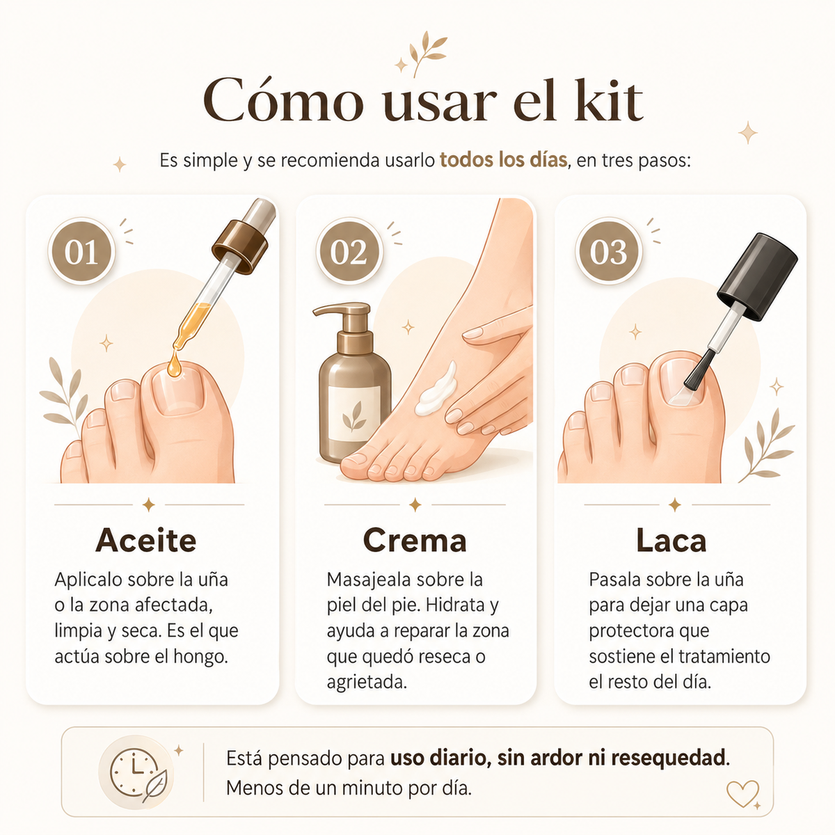 Aceite Para Combatir El Hongo De Las Uñas